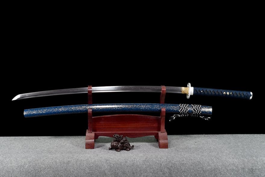 青耀に長武士 武具　刀装具　日本刀　模造刀   居合刀 長尺