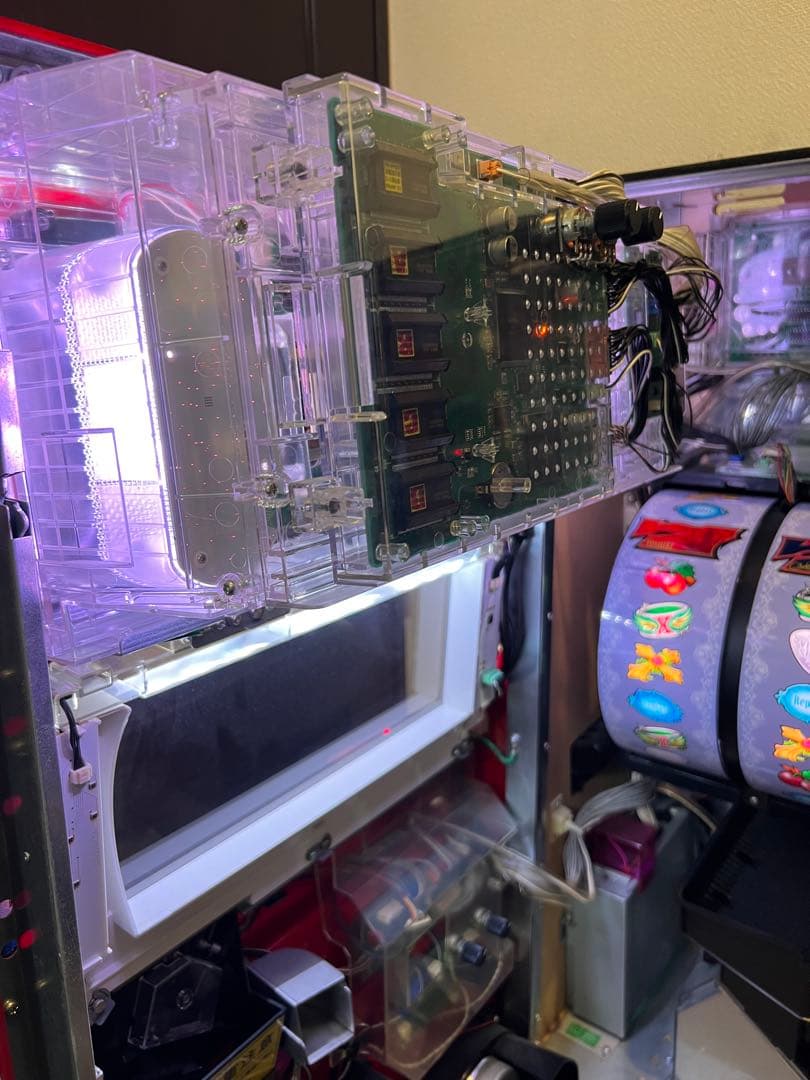 送料込 スロット実機(家庭用電源対応済・不要機付)　XJAPAN強行突破