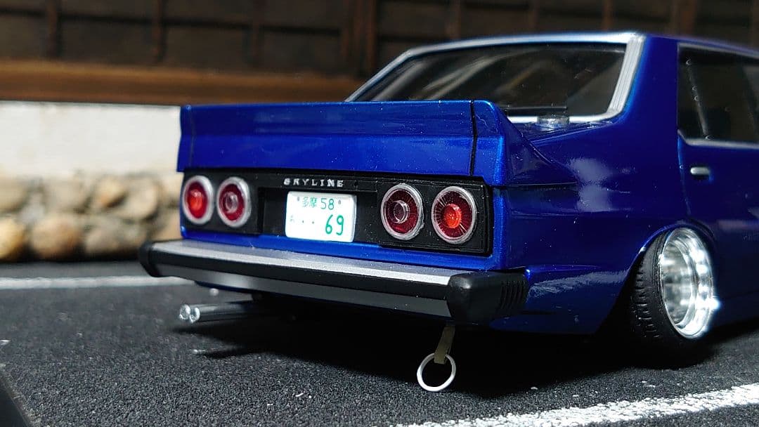 1/24 アオシマ スカイライン ジャパン 完成品