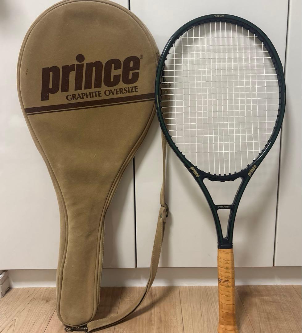 テニス好きに懐かしいprince GRAPHITE OVERSIZE ⭐︎硬式用⭐︎