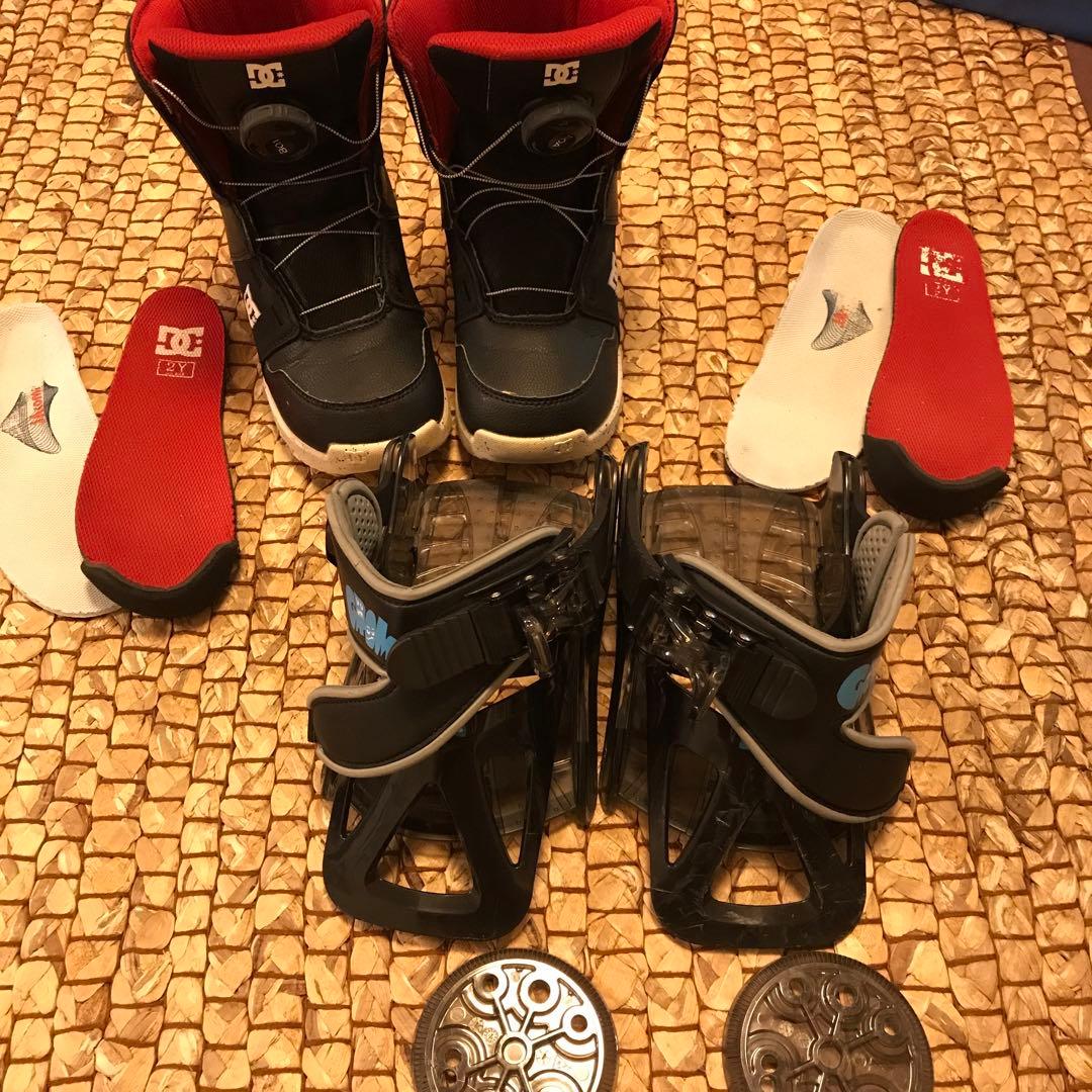 ディーシー　YOUTH'S SCOUT21㌢&バートンBURTON ビンディング