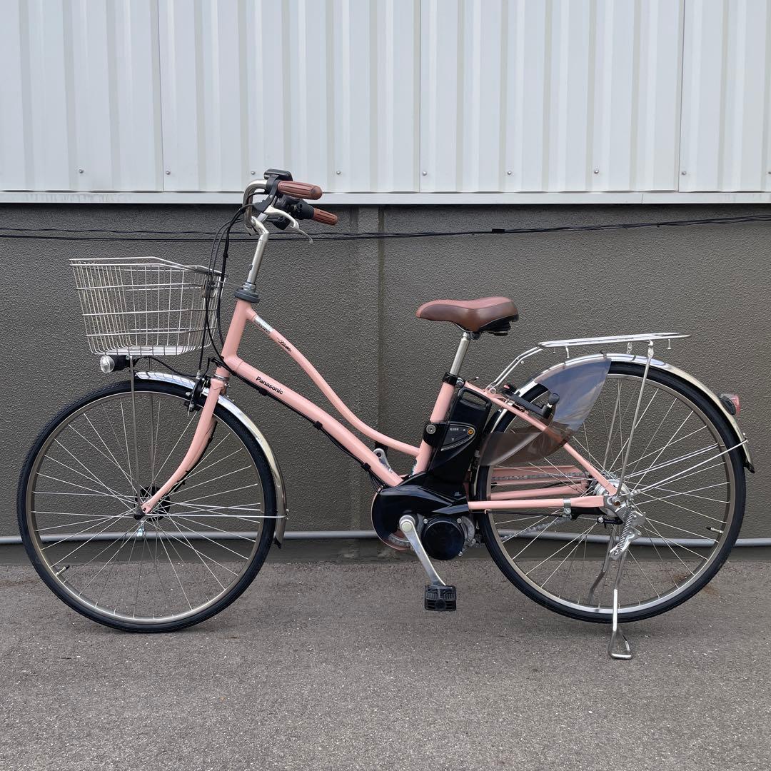 パナソニック電動アシスト自転車26インチピンク