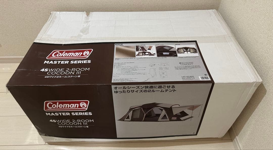 ColemanCOCOON IIIテント コールマン4Sワイド2ルームコクーン3
