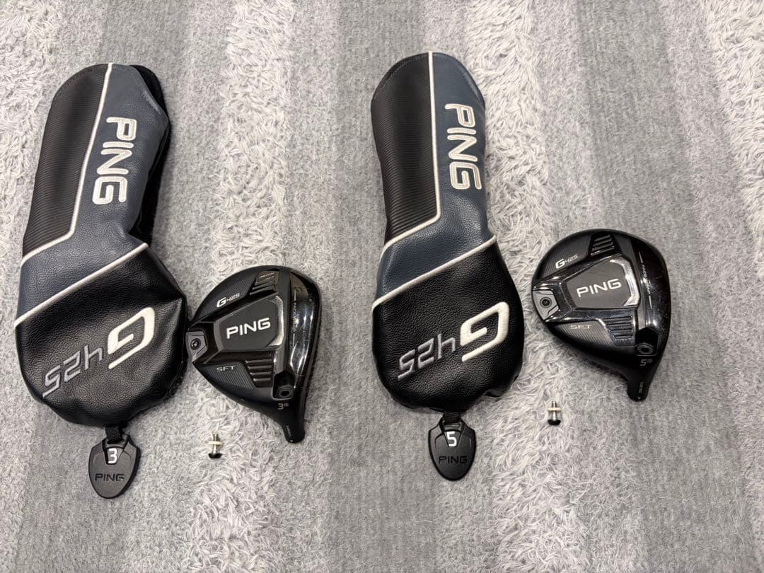 【最安値】【セット売り】PING G425 SFT FW 3W 5W ヘッドのみ