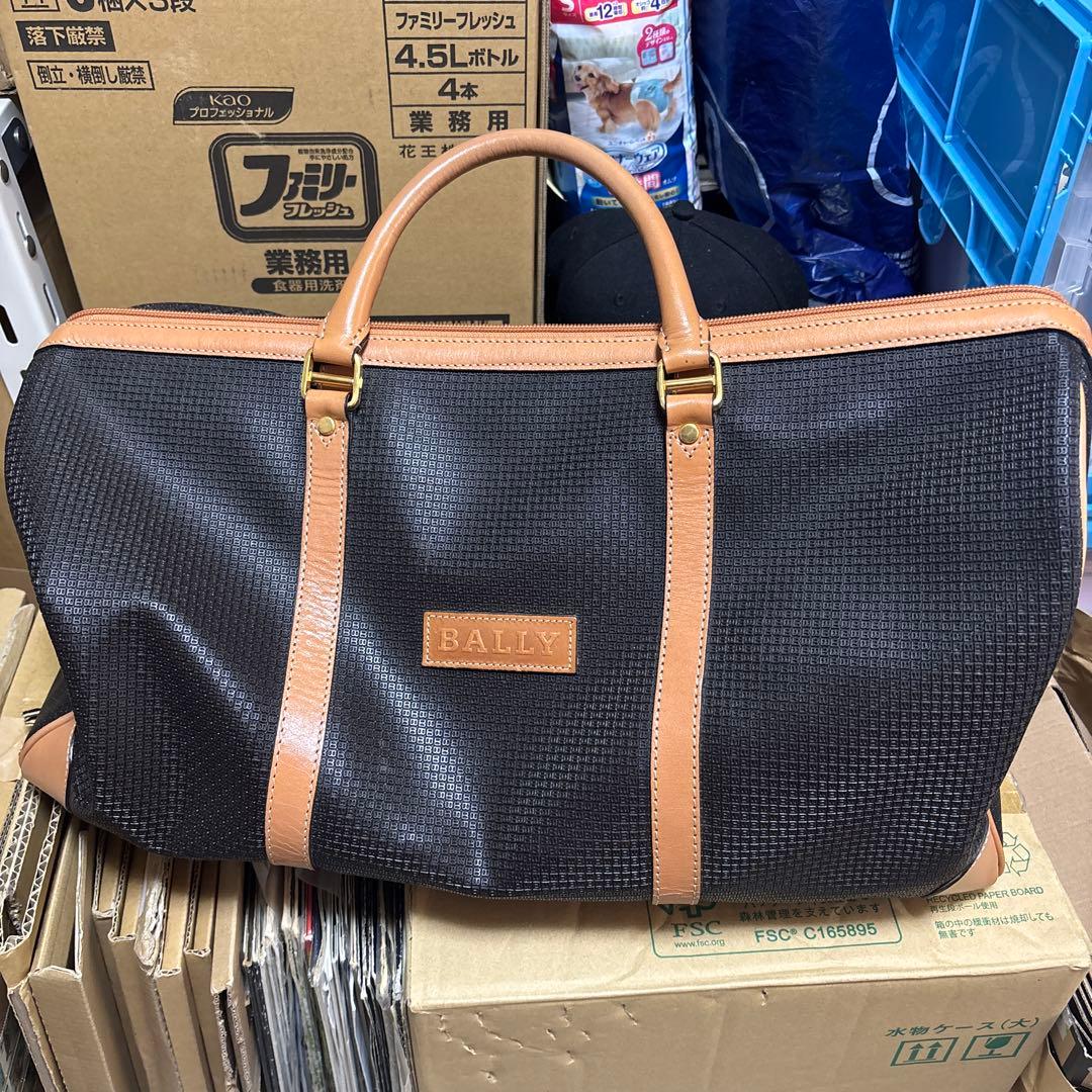 BALLY ボストンバッグ 黒