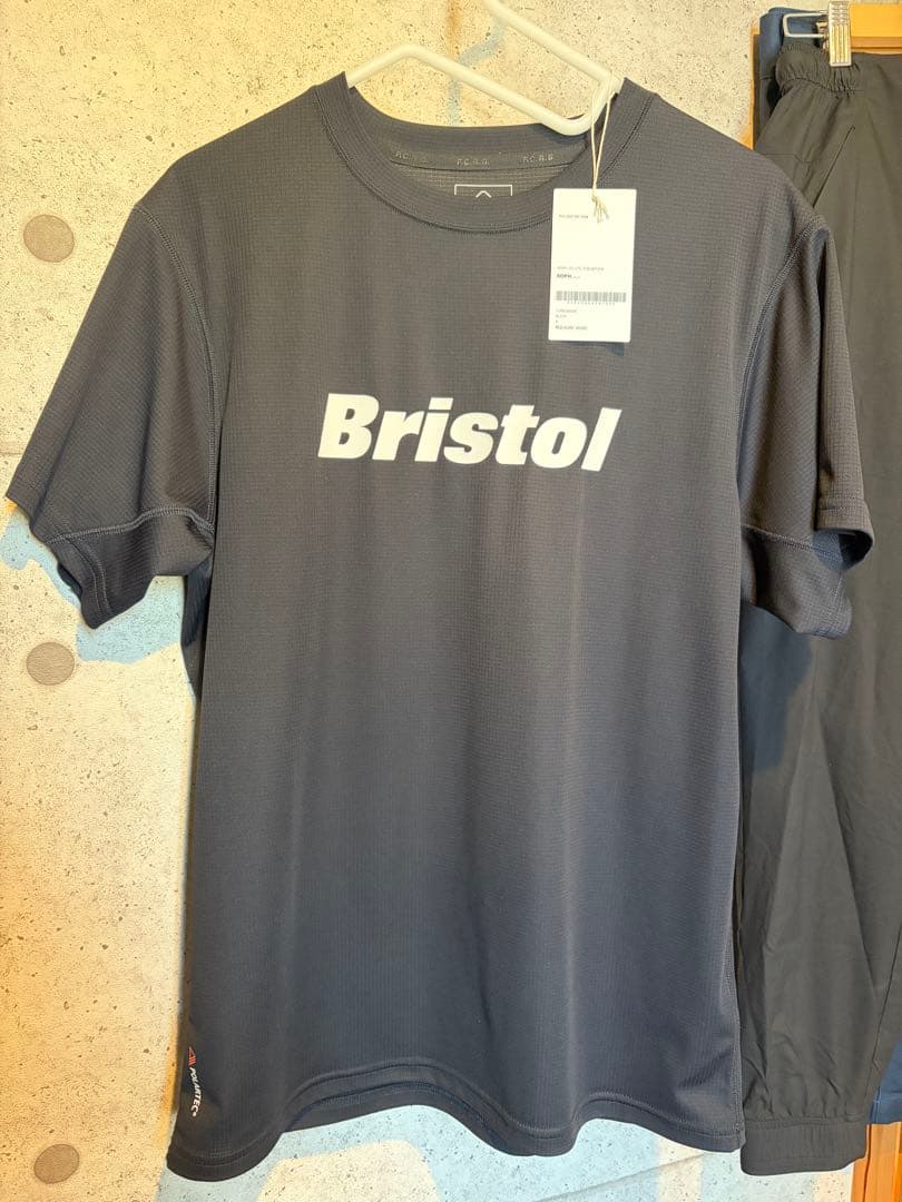 極美品 F.C.Real Bristol 23SS POLARTEC TEE