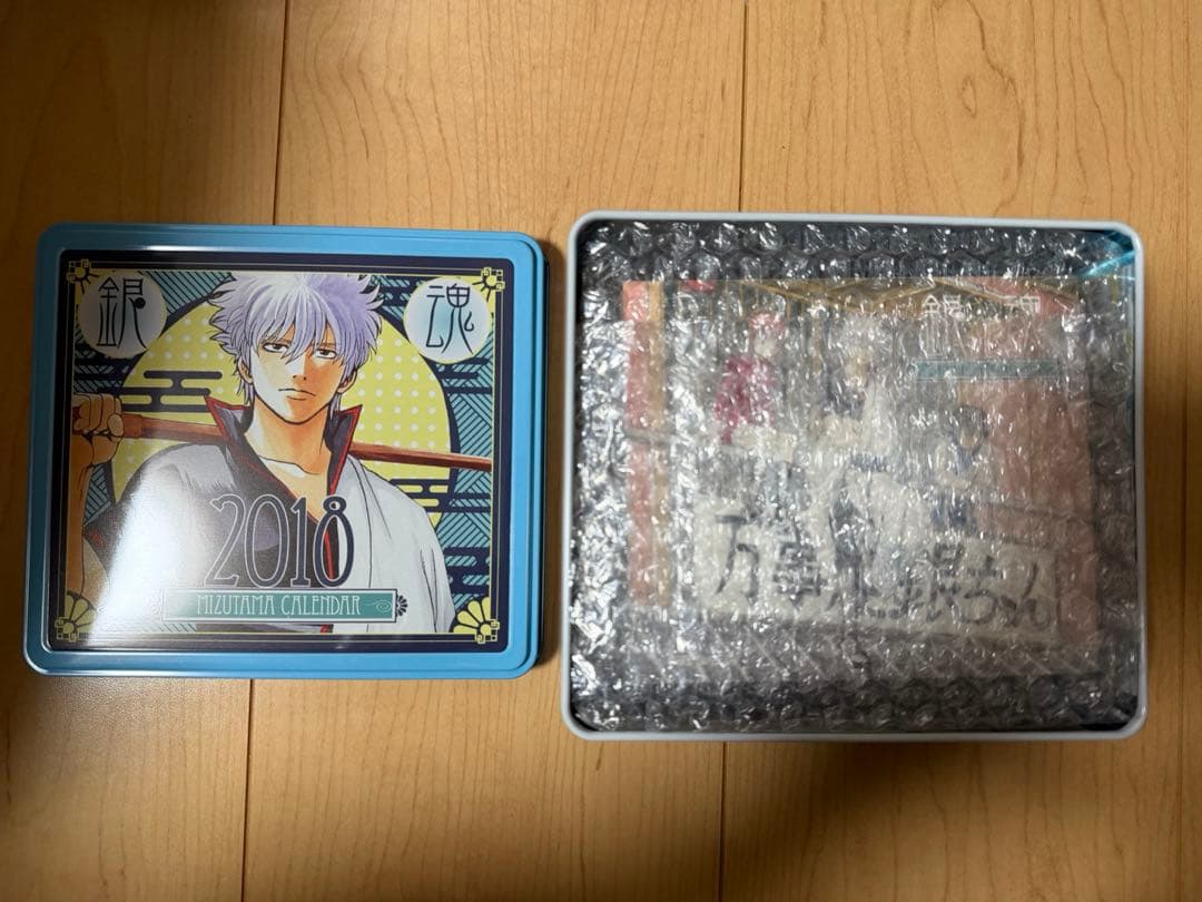 レア！銀魂 コミックカレンダー2018缶入り日めくり～水魂カレンダー～