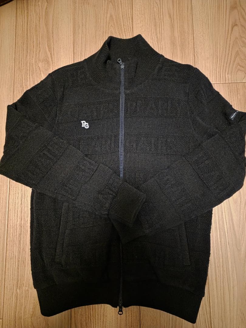 美品 パーリーゲイツ 防風 ニットフルジップ ブルゾン DiAPLEX 5(L)