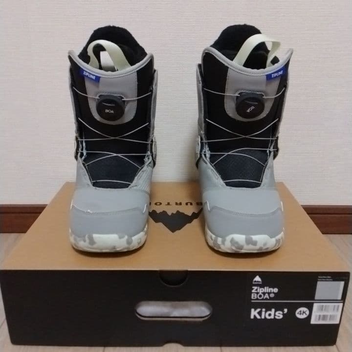 BURTON Zipline BOA 22㎝　キッズ用スノーボードブーツ