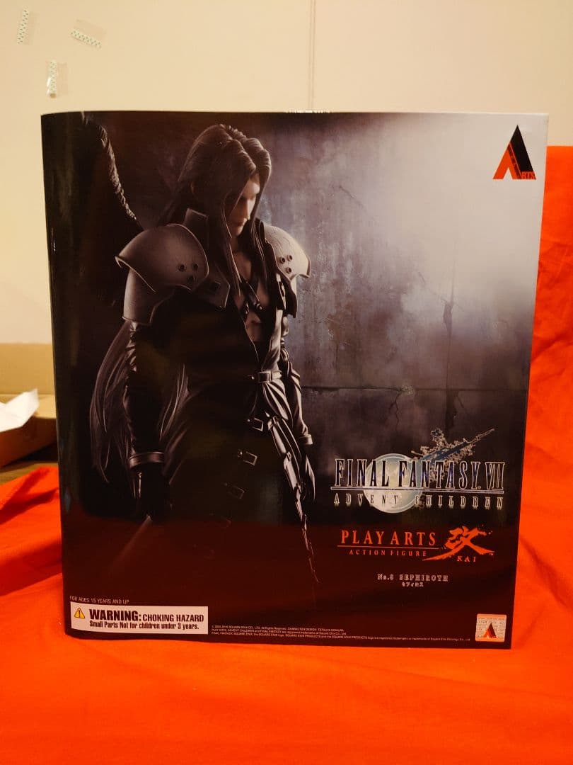 FINAL FANTASY プレイアーツ改　セフィロス　フィギュア　ＦＦ７　未開