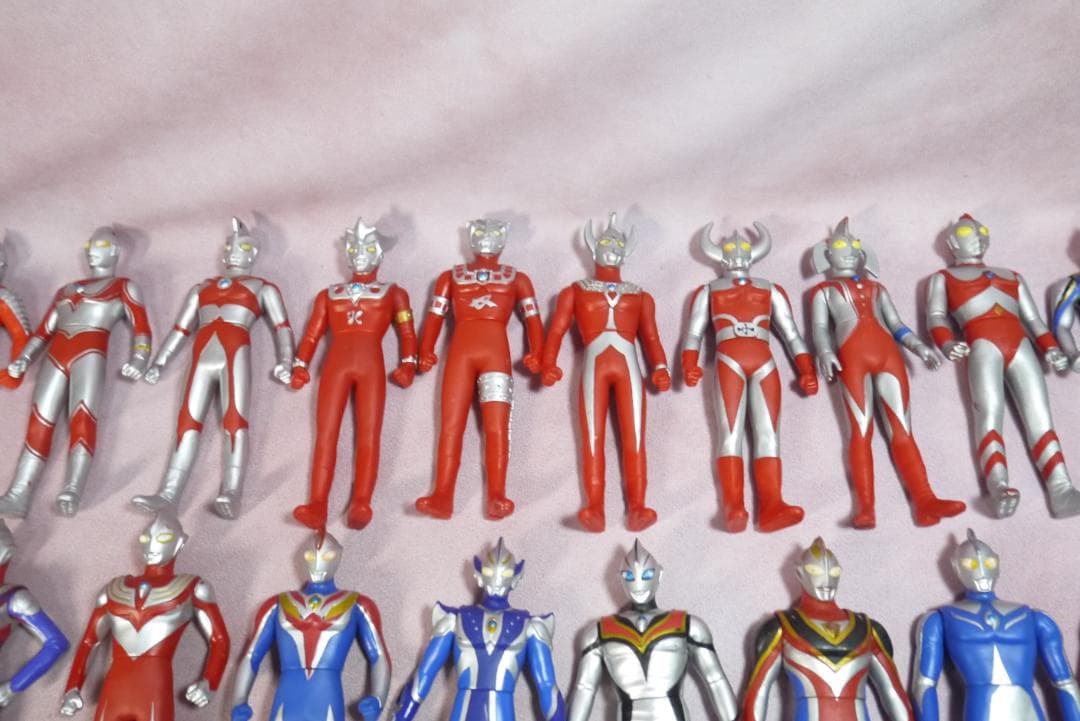 ウルトラヒーローシリーズ800サイズ　新金型ソフビ　48体セット