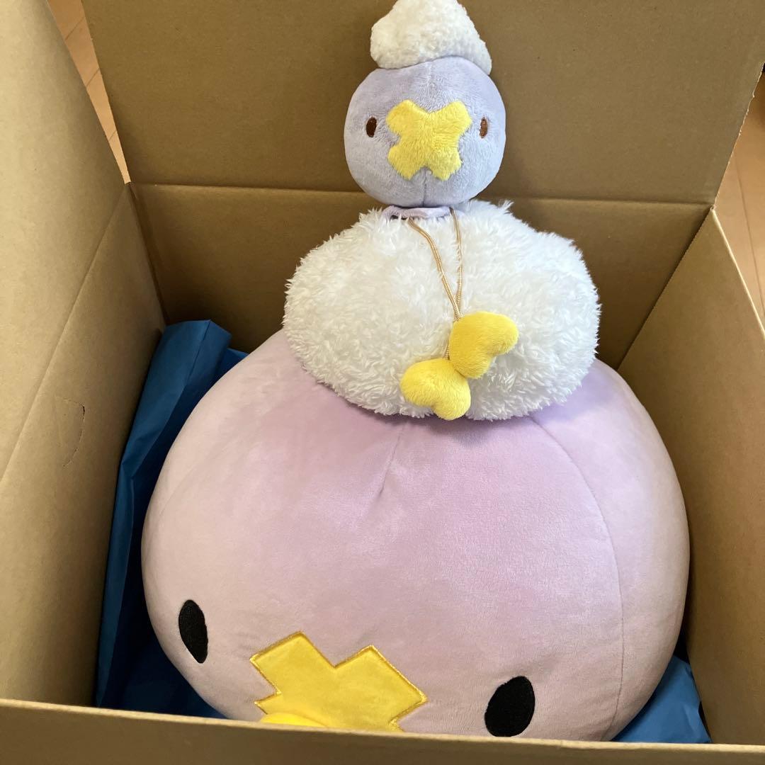 ポケモン　ポケセン　フワンテ　もっちりまんまる ぬいぐるみ　ポケモンキャンバス