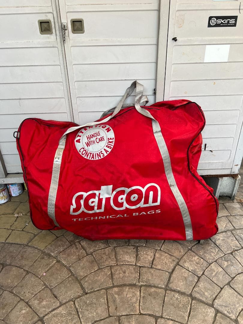 Scicon トラベルバッグ 赤
