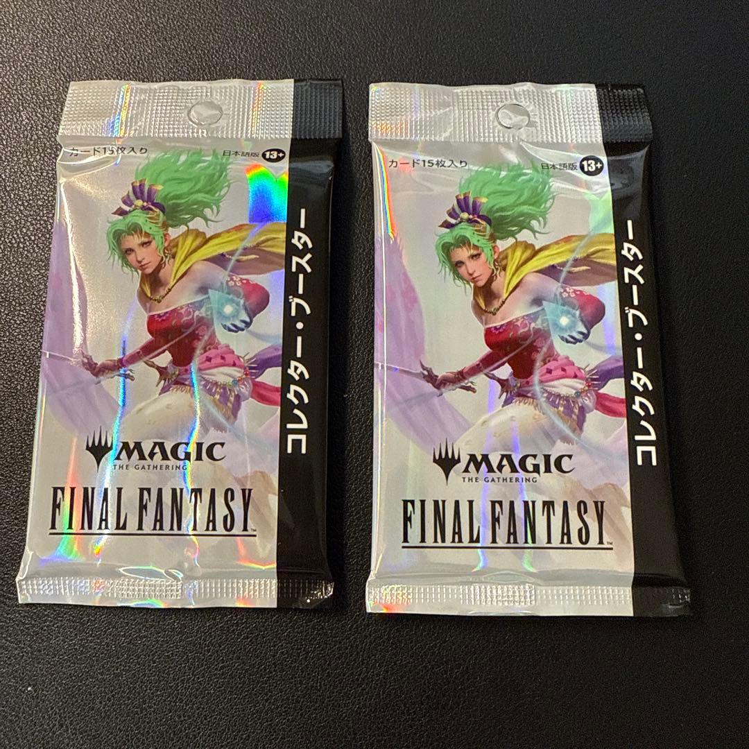新品　MTG ファイナルファンタジー　コレクターブースター　日本語版 2パック