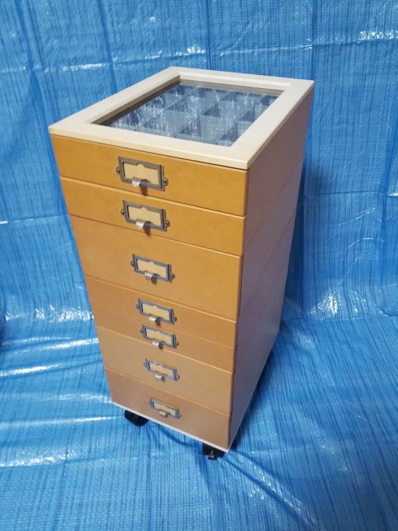 アクセサリー収納BOX(分離型・キャスター付き)