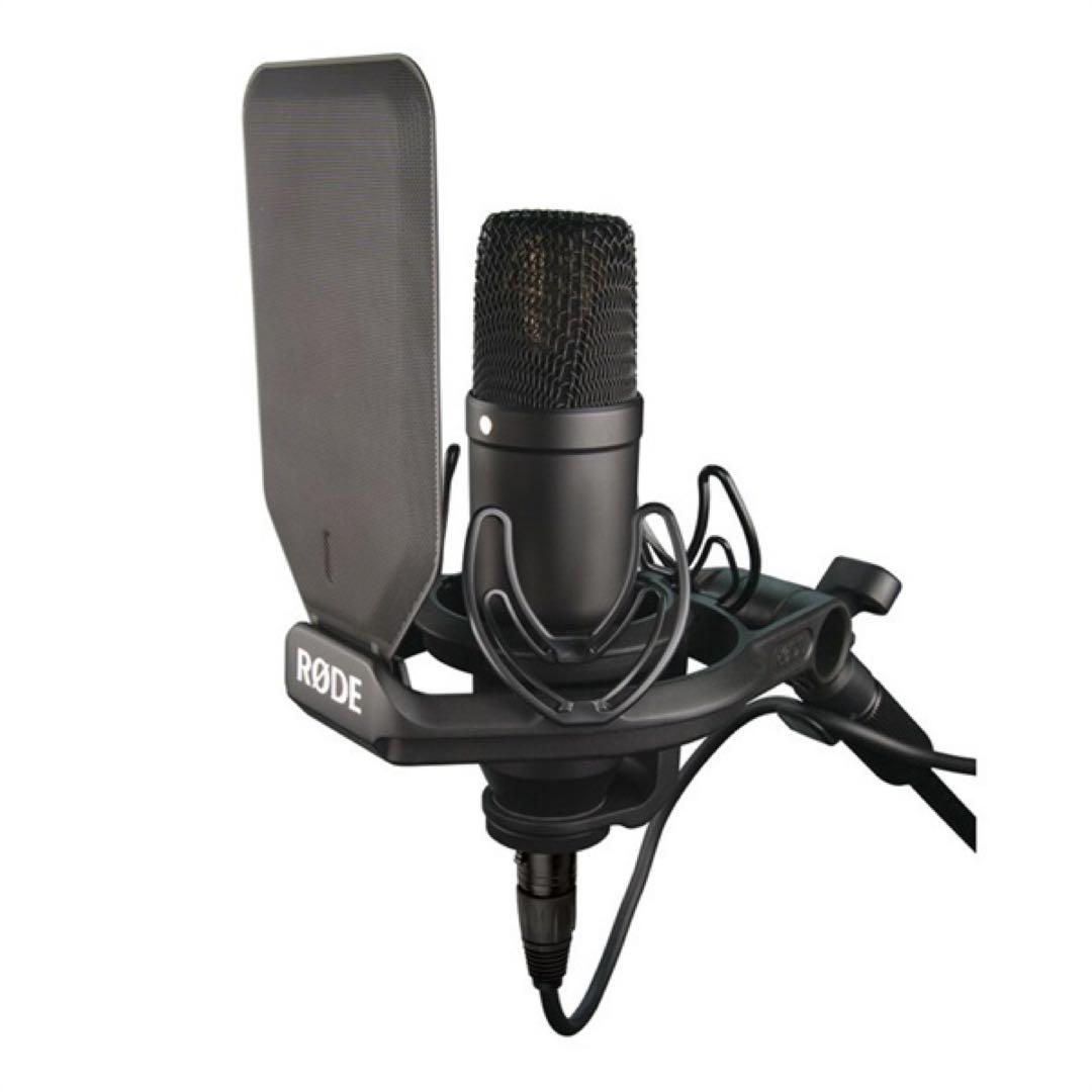RØDE NT1-A コンデンサーマイク ショックマウント&ポップフィルター付き