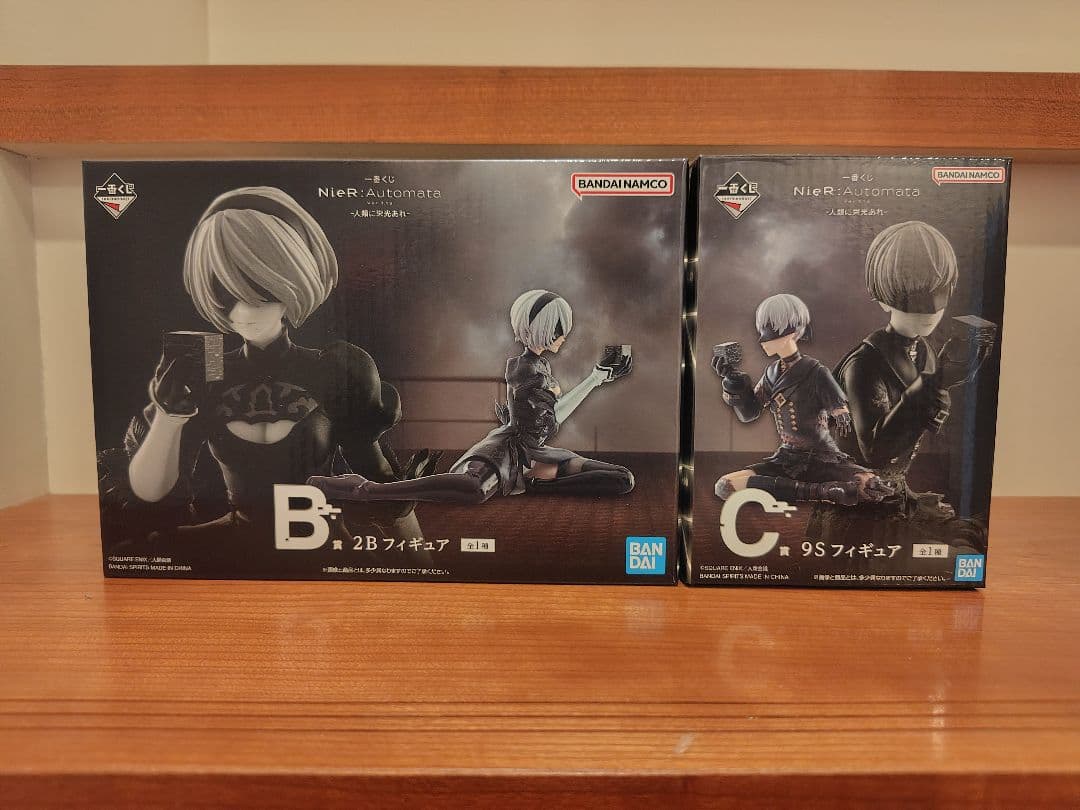 NieR: Automata 一番くじ B賞 2B / C賞 9S フィギュア