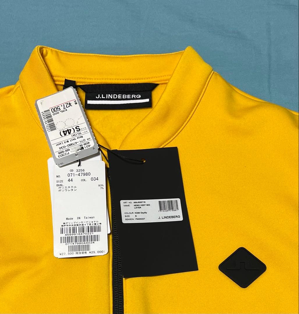 【新品】リンドバーグJ.LINDEBERG/ベストM相当