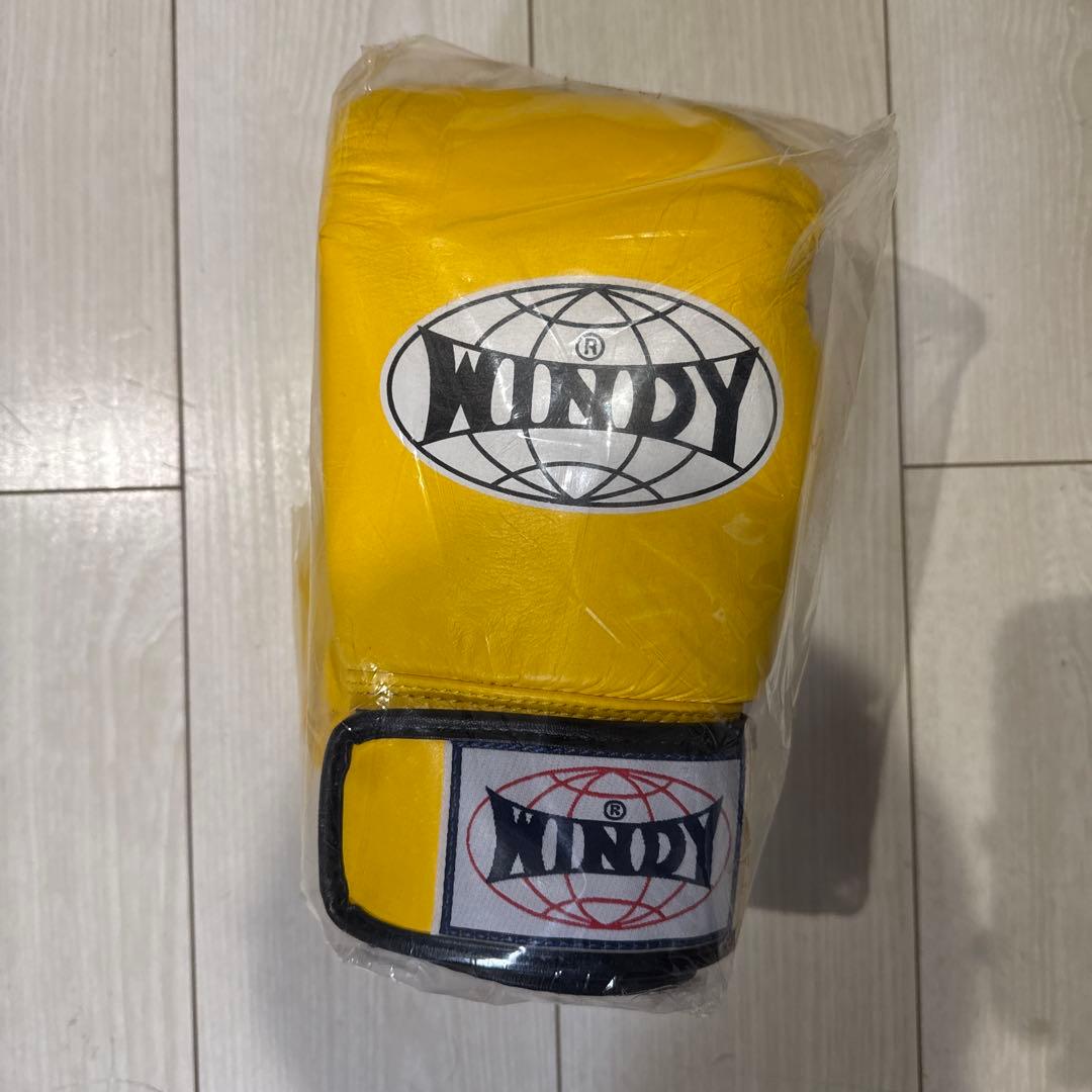 WINDY ボクシンググローブ イエロー　8oz
