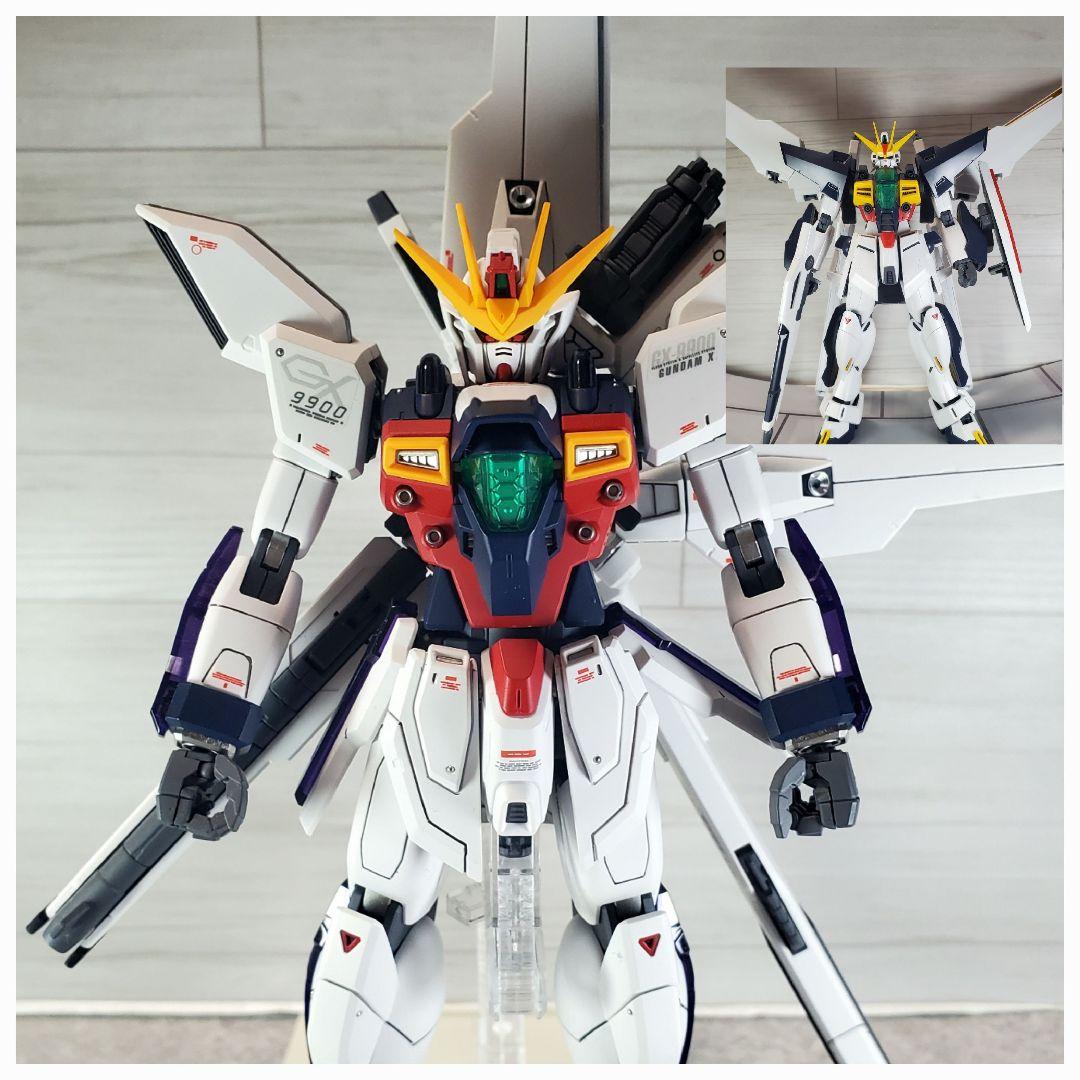 MG ガンダムX　全塗装完成品 MGガンダムダブルエックス　素組品
