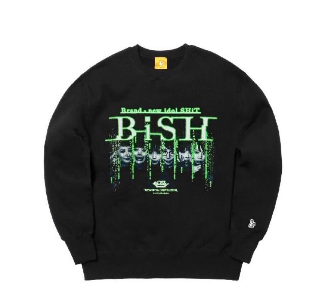 BiSH FR2 グラフィックプリント スウェット ブラック　(M)
