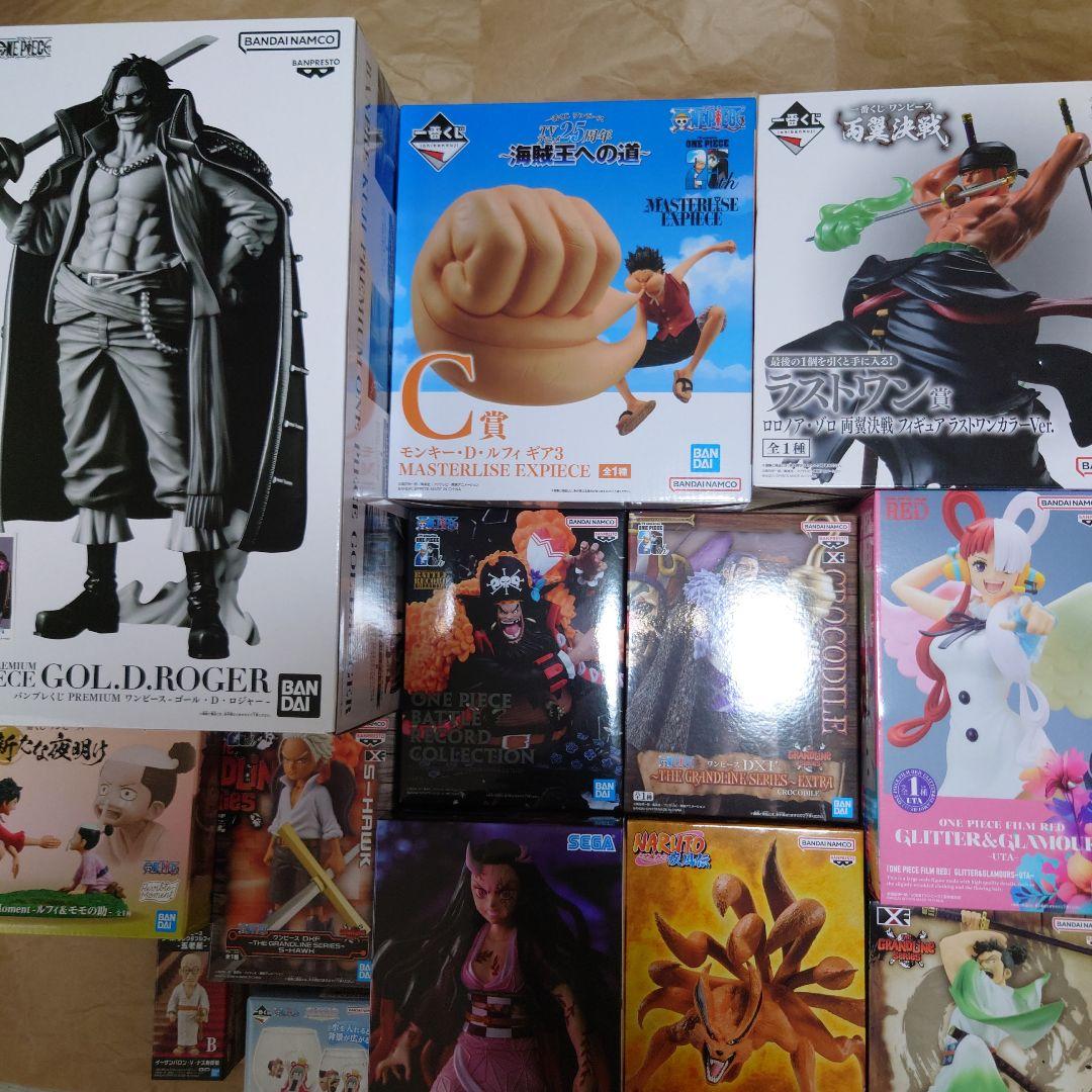 ONEPIECE、鬼滅の刃、NARUTO、ドラゴンボール、スター・ウォーズセット