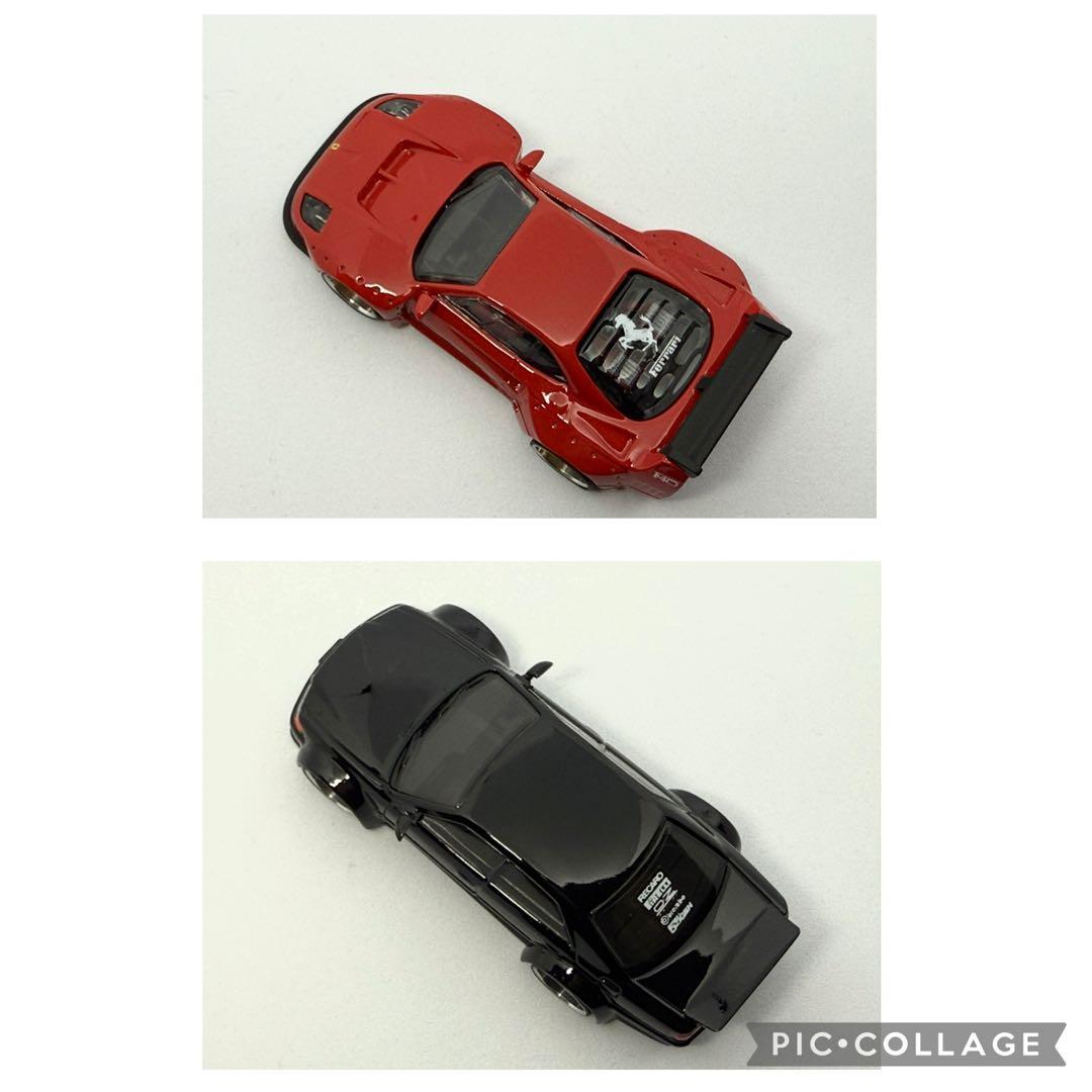 イハイズム　ホットウィールフェラーリF40 、チェイサーカスタム