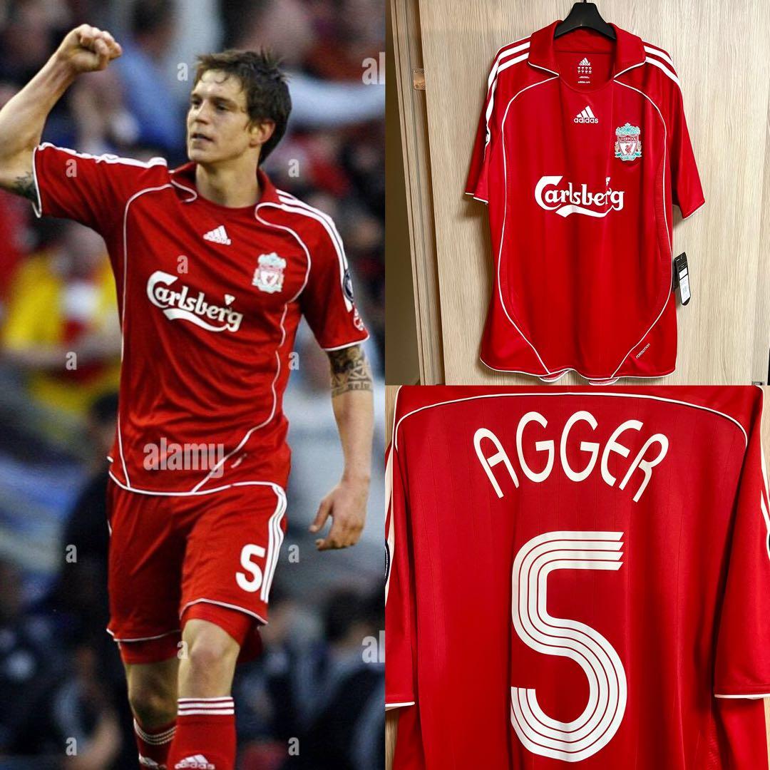 激レア　リバプール 2006/08 UCL選手用ユニフォーム 新品 アッガー