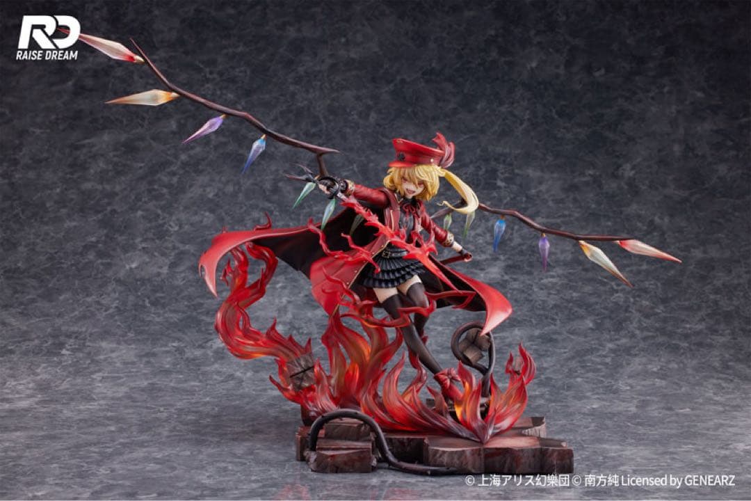 【特典】東方プロジェクト フランドール・スカーレット 軍服　フィギュア