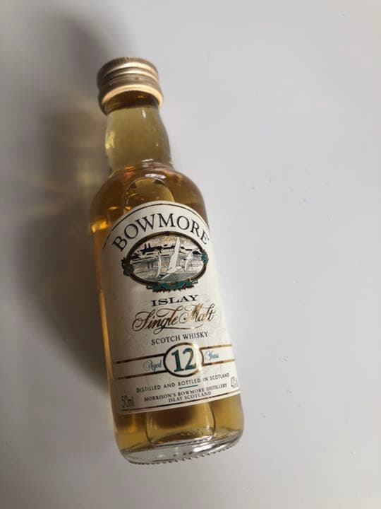 ボウモア　12年　古酒　ミニボトル　50ml