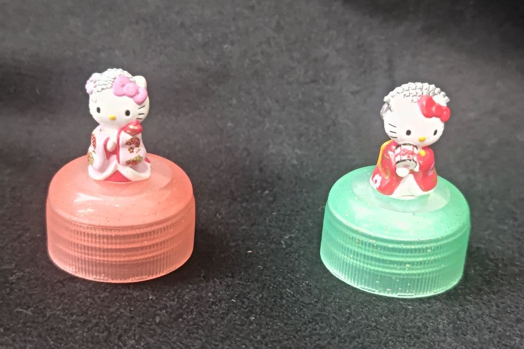 ハローキティ ペットボトルキャップ 「歌舞伎」全9種 【美品】