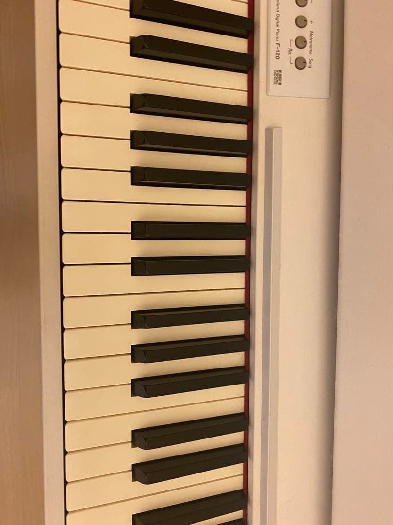 Roland F-120-WH ホワイト電子ピアノ　ローランド本体　白