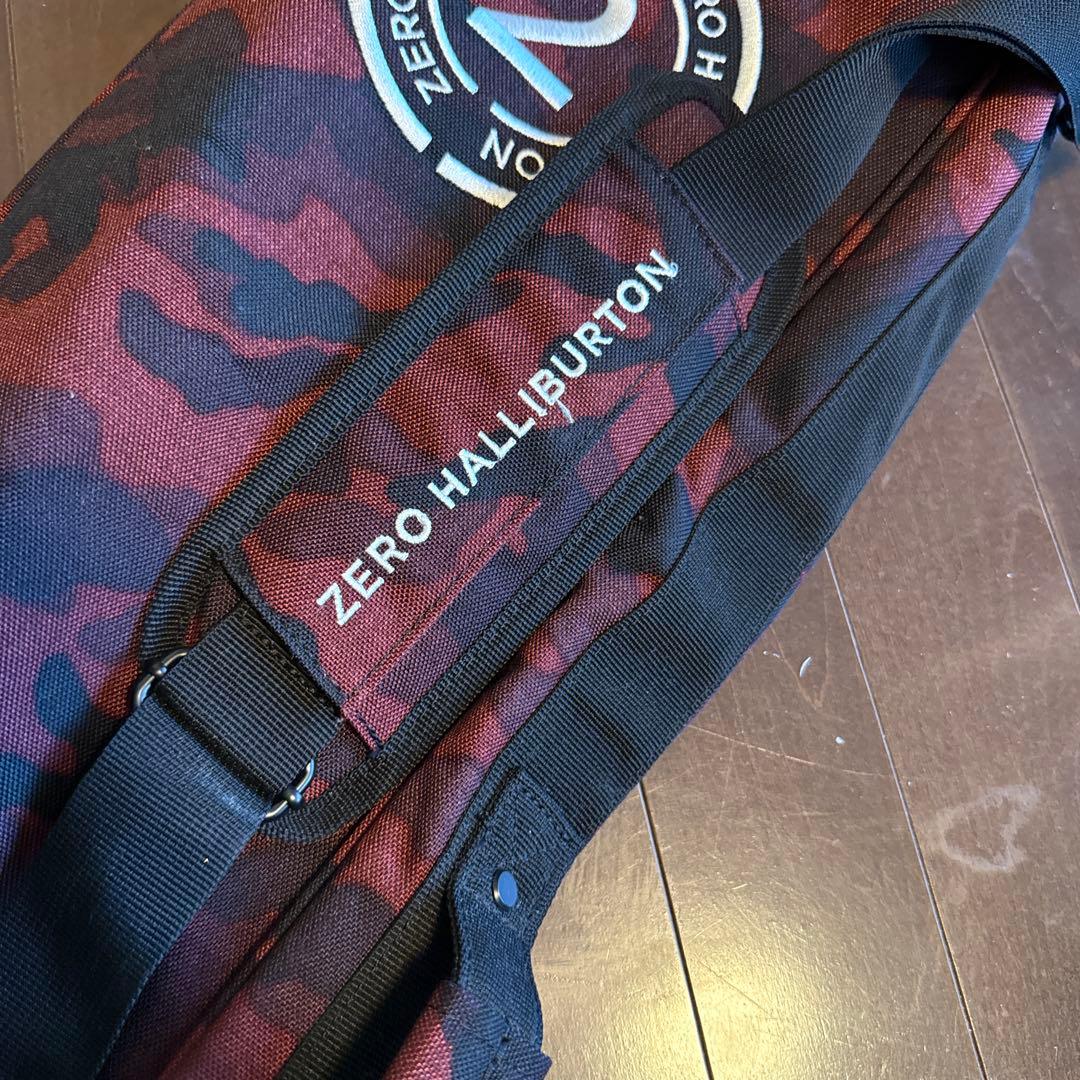 ZERO HALLIBURTON ゴルフ クラブケース レッドカモ 美品 軽量