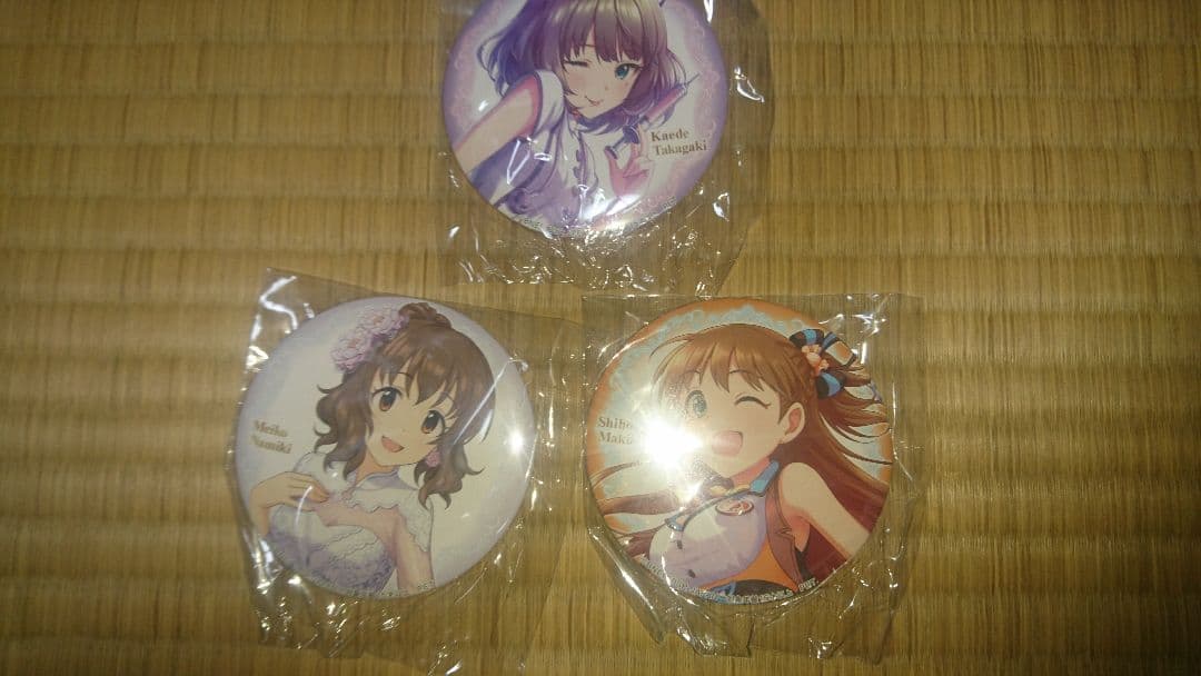 【最新の缶バッジ更新】デレステ 缶バッジ