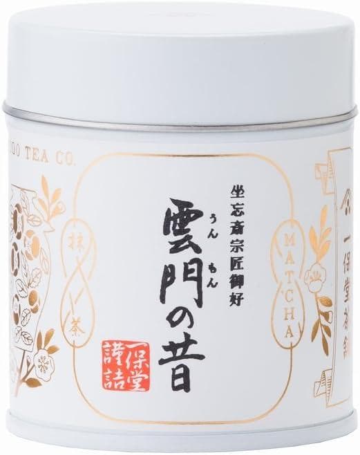 一保堂茶舗 抹茶 雲門の昔　40g缶