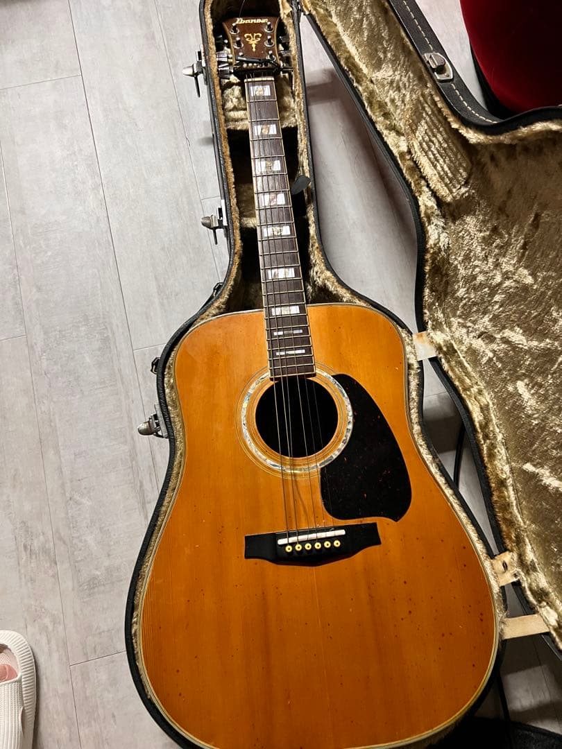 【日本製】Ibanez V380 ヴィンテージアコースティックギター