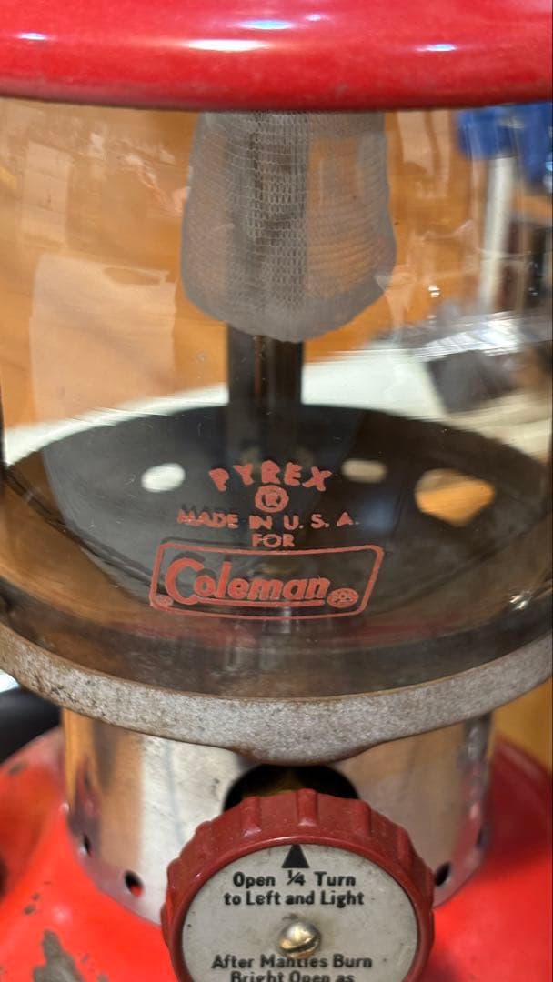 コールマン Coleman 200A イエローボーダー ビンテージ ランタン