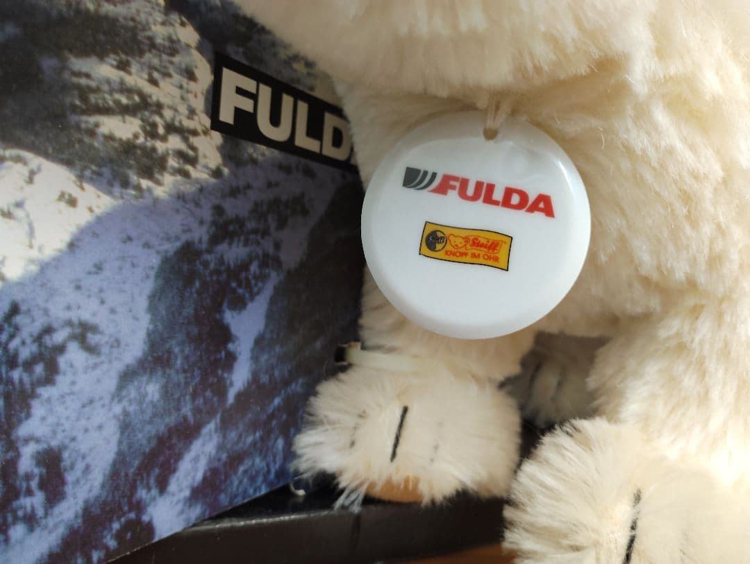 steiff×fulda yukon quest シロクマ　テディベア