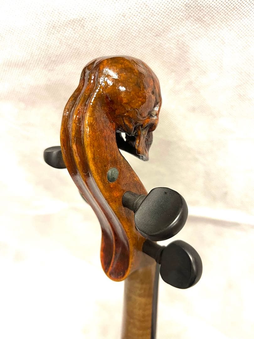 ドクロヘッドバイオリン　4/4 イタリア製？skull heads violin