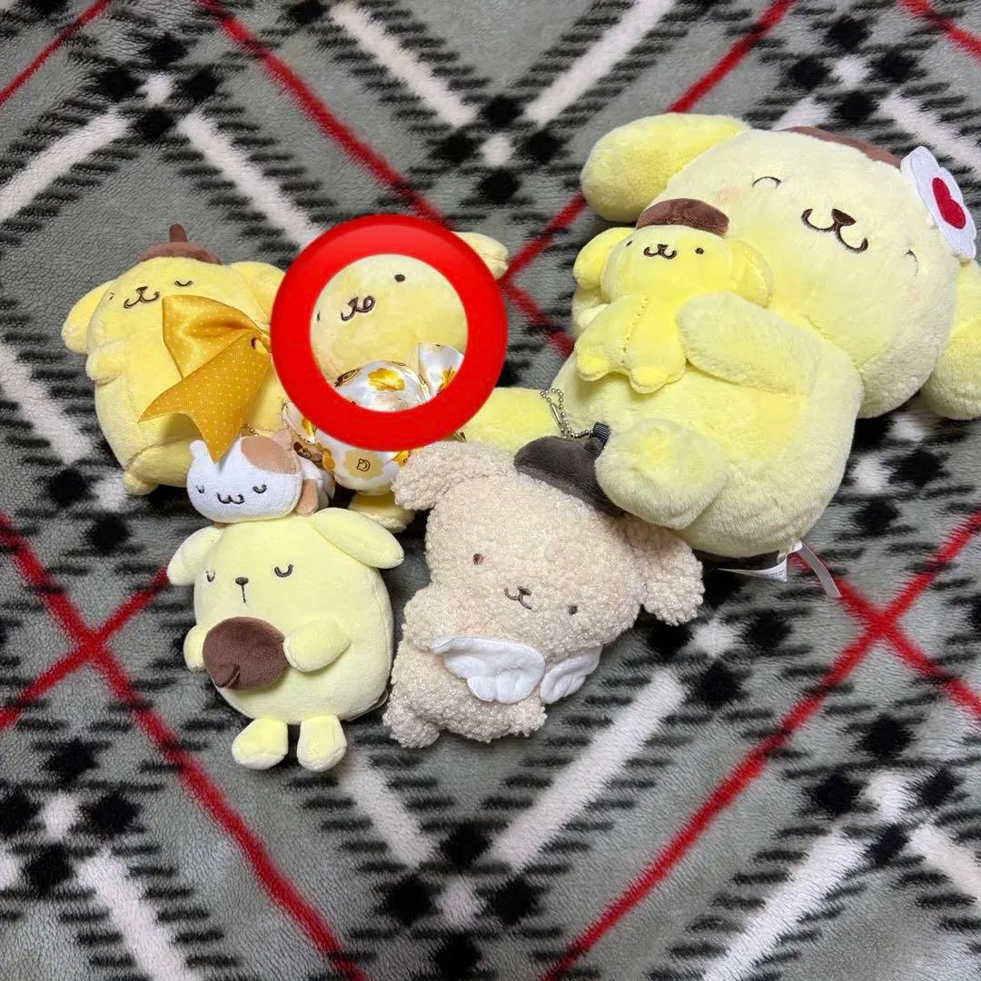 サンリオ ポムポムプリン ぬいぐるみ マスコット