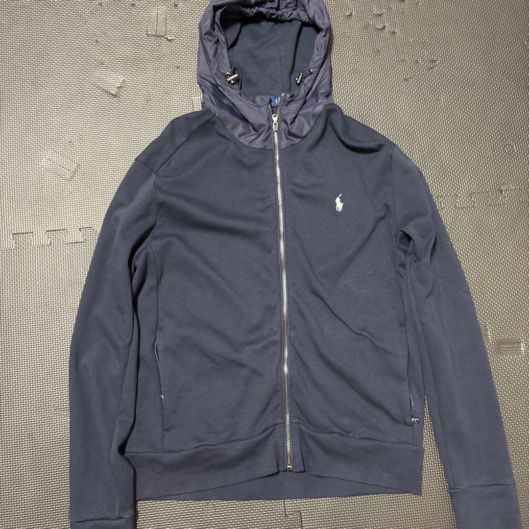 Polo Ralph Lauren ネイビージャケット フード付き