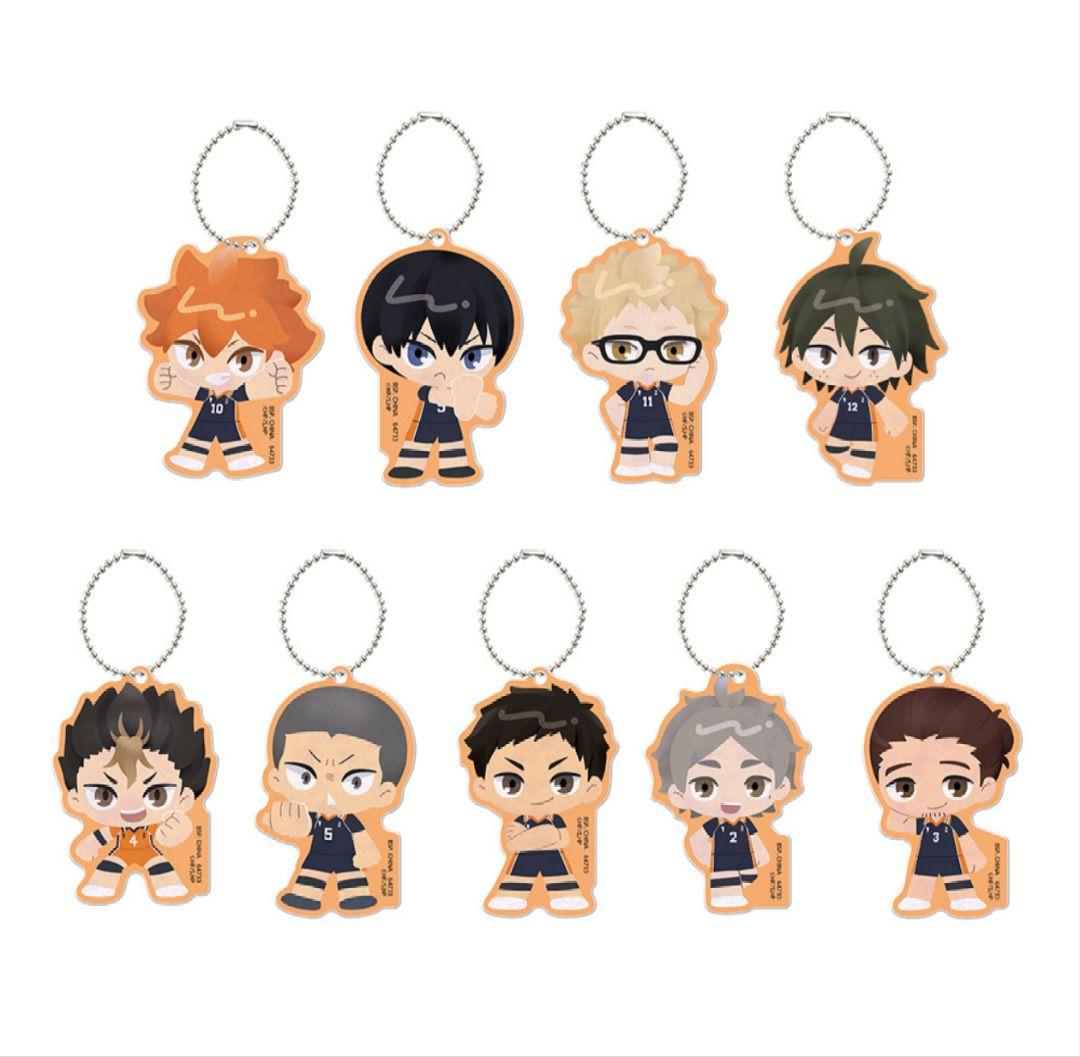 【新品未開封コンプリート】ハイキュー!! 一番くじ アクリルチャーム