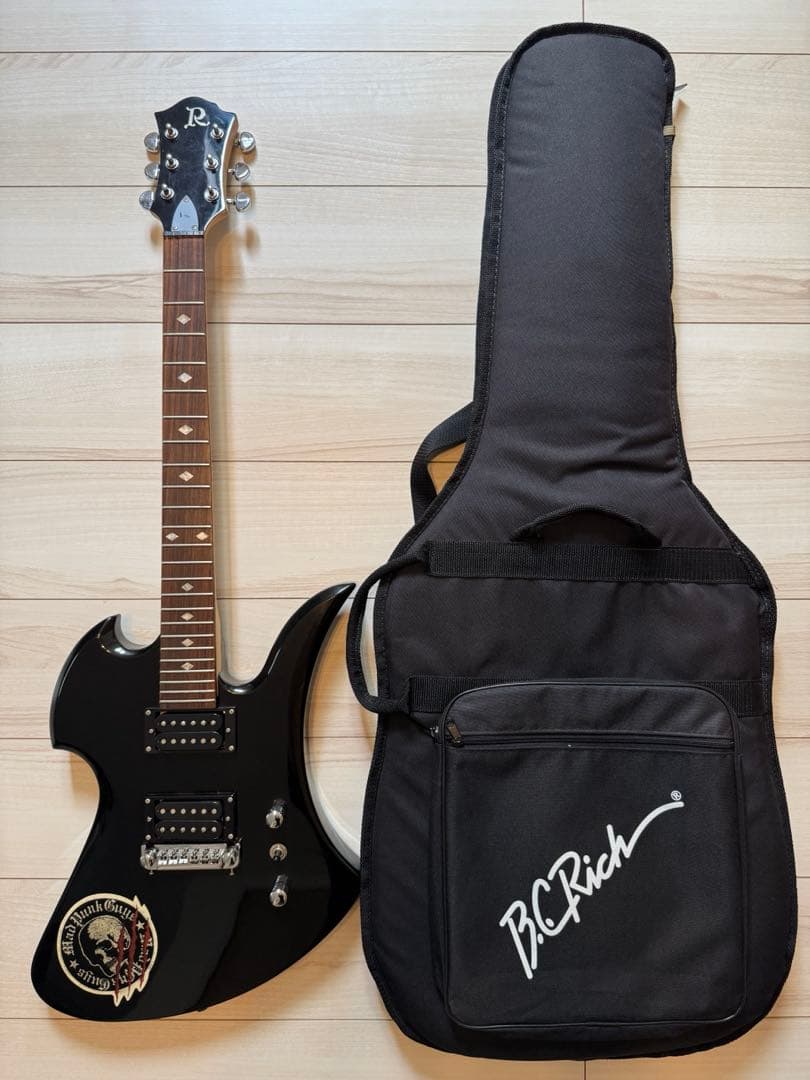 B.C. Rich Mockingbird モッキンバードケース付き極上