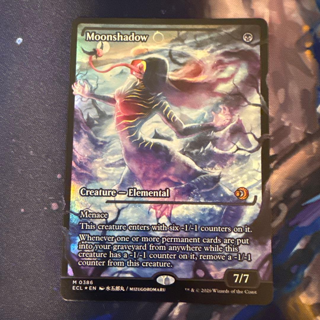 最終値下　MTG 月影 Moonshadow ジャパンショーケース foil