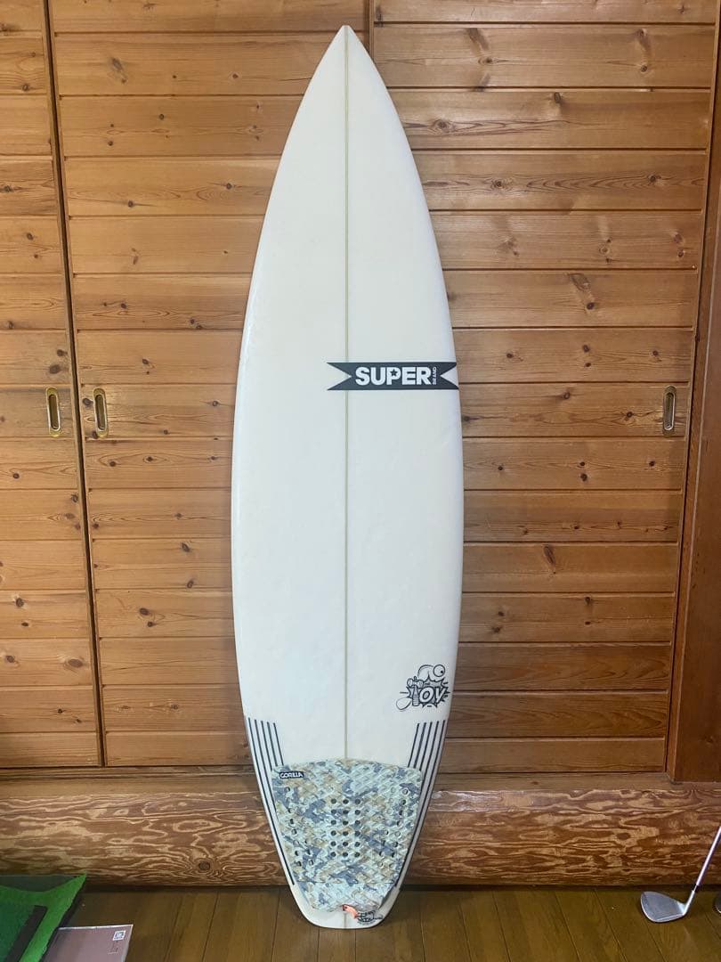 SUPER、toyjp 5’10 ボードケース付き
