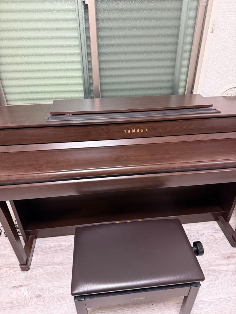 YAMAHA 88鍵 ダークブラウン電子ピアノ