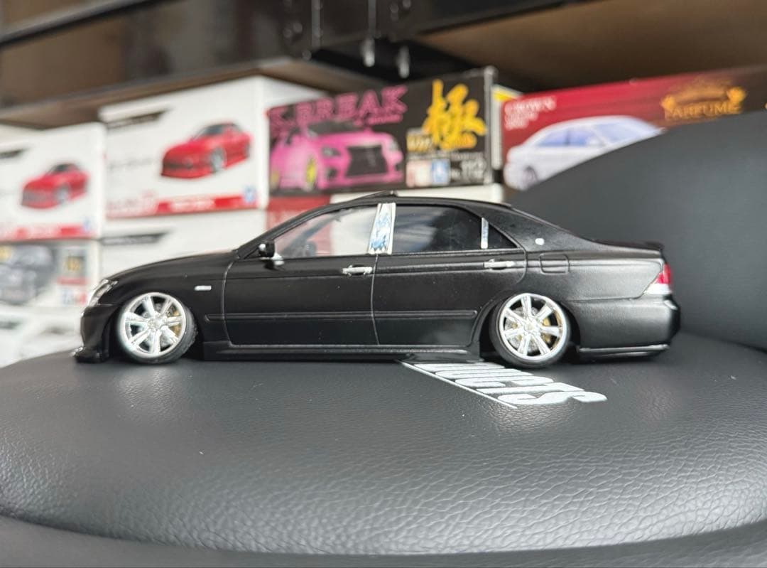 アオシマ GRS182 クラウン アスリート 深リム仕様