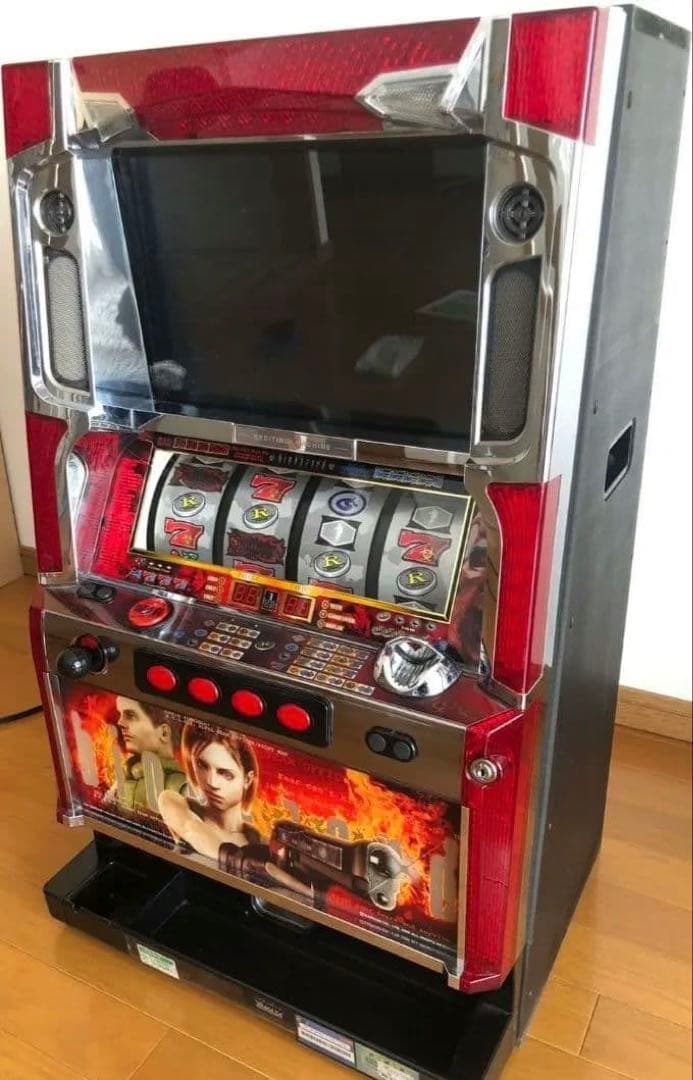 パチスロ　バイオハザード 初代　実機　不要機付　送料無料