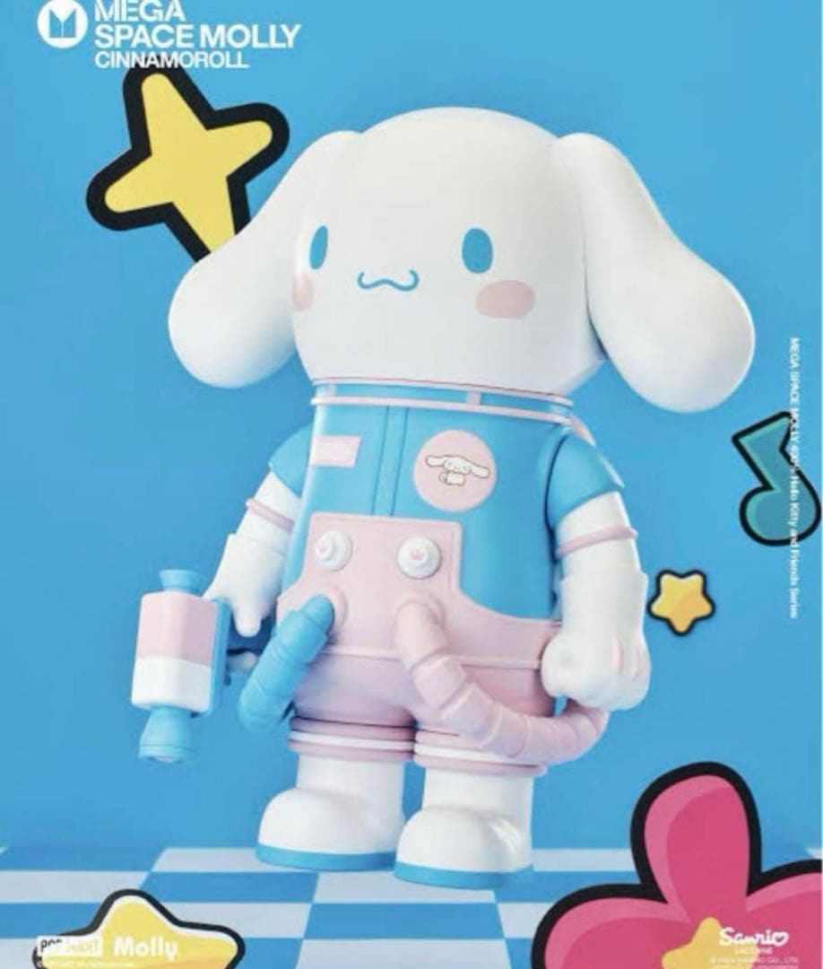 POPMART♡MEGA SPACE MOLLY 400% サンリオ シナモン