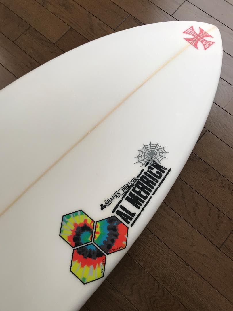 【美品★ ショートボード】AL MERRICK・タイダイカラー：#4（5.8）